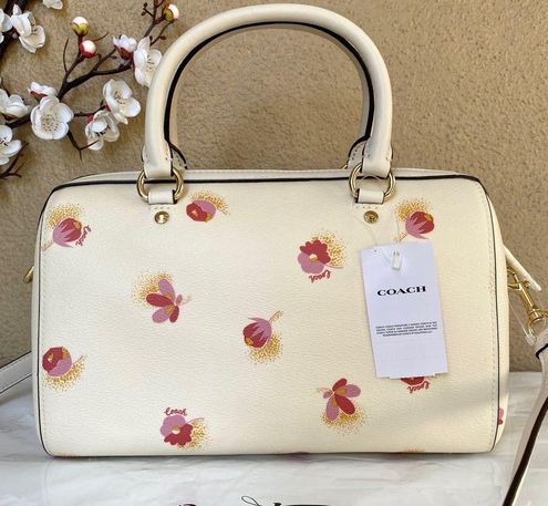 tas shoulder-bag Coach C5801 Pop Floral Rowan Chalk Multi