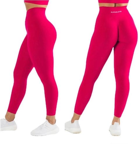 Alphalete Amplify Leggings Pink Size XS - $40 (50% Off Retail) New