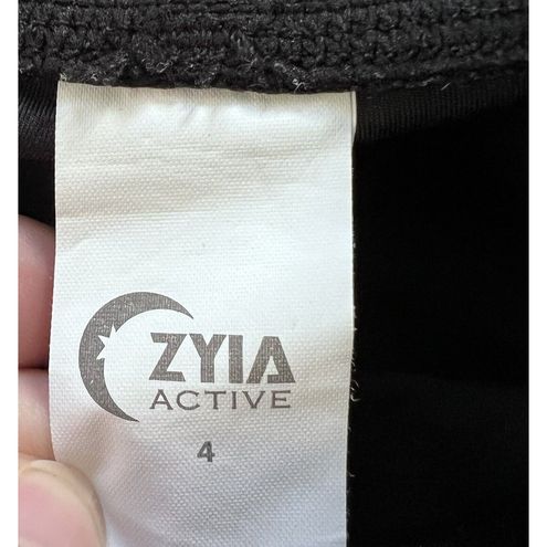 Zyia Active Flower Power High Rise Luxe 7/8 Leggings (4) All Star