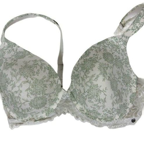 Lucky Brand Green Lace Floral Bra 42D Size undefined - $19 - From Jacqueline