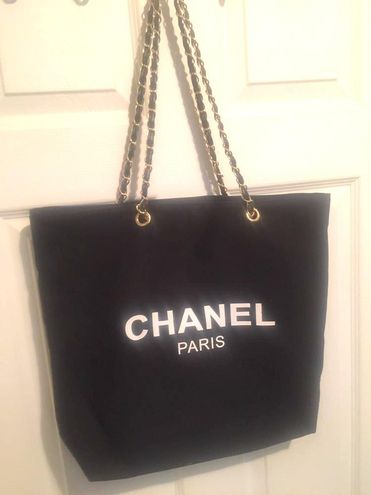 Chanel Vip Canvas Tote Black - $150 (85% Off Retail) - From JC