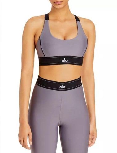 Alo Yoga Airlift Suit Up Bra XS! Gray - $50 - From Marisa