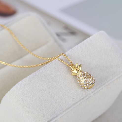 Kate Spade pineapple necklace Gold 