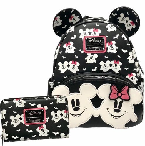 Loungefly Disney Ghost Minnie Glow in The Dark Wallet