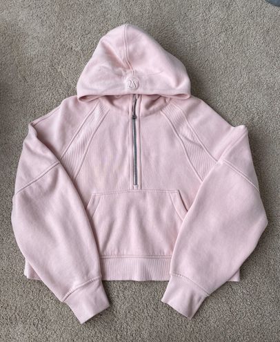 Lululemon scuba half zip - pink mist - Sweaters