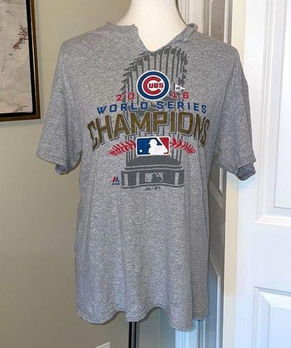 Majestic Chicago Cubs T-Shirt (Adult Large) : Sports  