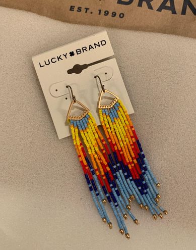 Lucky Brand Brown Earrings