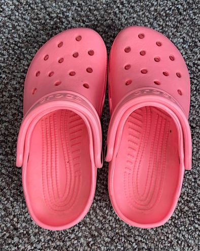 Slides Crocs Crocband Pink Lemonade/ White