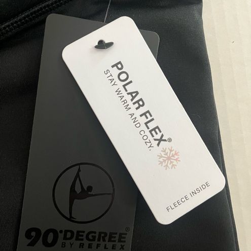 Women's XL 90 degree by Reflex - Polarflex Fleece Lined Athletic Leggings ~ NWT - $33 New With Tags - From Melissa