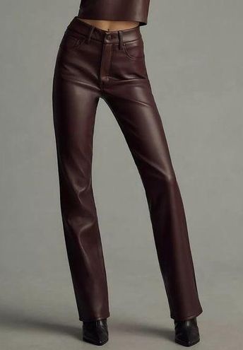 Good American Better Than Leather Faux Leather Pants