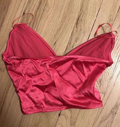 ZARA NWT Satin Corset Top Pink - $23 (23% Off Retail) New With Tags - From  Sofya