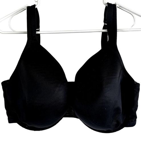 Cacique Intimates Full Coverage Bra Underwired Mesh Adjustable Strap Black  40DD Size undefined - $41 - From Pearl