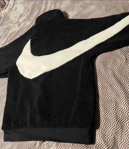 Nike Men's Big Swoosh Reversible Jacket Black Size M - $159 - From K