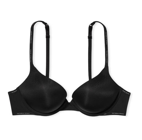 Victoria's Secret Bombshell Push-Up T-Shirt Bra (add two cup) 32B Black -  $29 (42% Off Retail) - From Stella