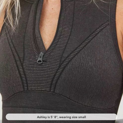 OFFLINE Seamless Zip Front Sports Bra