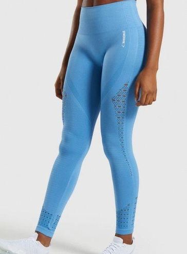 Gymshark Energy Seamless Legging Blue - $57 - From L