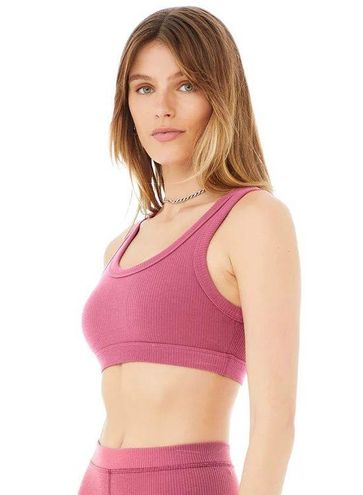 Alo Yoga Wellness Bra, Women's Fashion, Activewear on Carousell