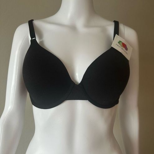 Fruit of the Loom Black Talla Bra 36B Size undefined - $25 New With Tags -  From Jade