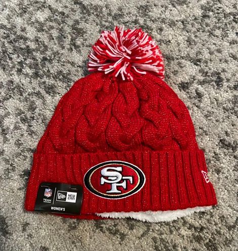 New Era San Francisco 49ers Knit Beanie Red - $18 (30% Off Retail) New With  Tags - From Leah