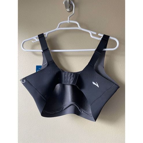 Brooks Dare Scoopback Run Bra in Black Size 34FFF - $30 New With Tags -  From Bec's Bargain