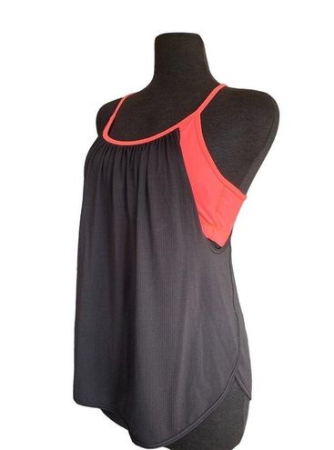 Lululemon Tuck Me In Tank Soot / Very Light Flare Size 6 - $35 - From  lourdes