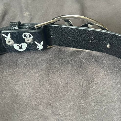 Playboy Black And White Monogram Belt Size undefined - $58 - From  bunnyxthings
