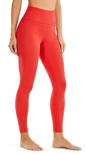 CRZ YOGA Women's Naked Feeling Workout Leggings 25 Inches - 7/8 High Waist  Yoga Tight Pants