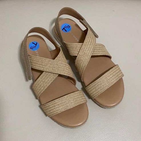 Marc Fisher cross belt sandal. Size 7.5 - New With Tags - From Yocasta