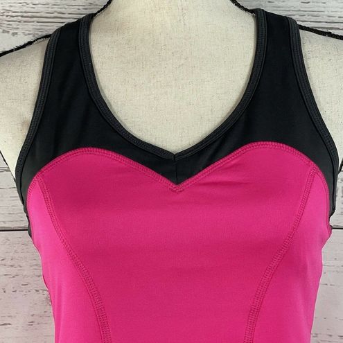 Tek Gear Medium Athletic Top Racerback Stretch V-Neck Fitness Yoga Pink  Womens - $14 - From Lori