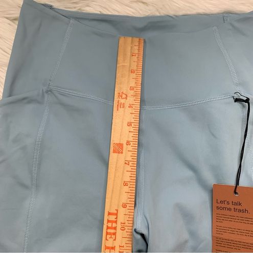 Girlfriend Collective NWT High Rise Leggings Baby Blue SKY Large - $64 New  With Tags - From Joelle