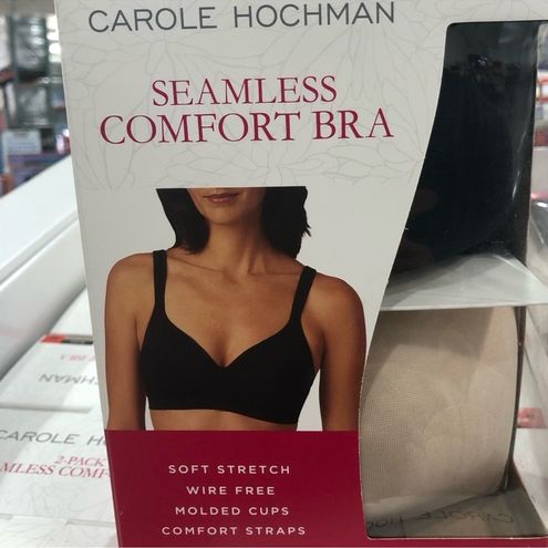 Carole Hochman 2-pack seamless comfort bras . Black Size L - $25 New With  Tags - From Yulianasuleidy