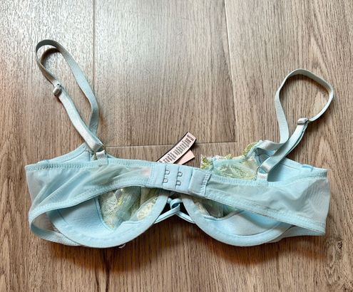 Victoria's Secret Lightly-Lined Lemon Embroidery Demi Bra Size 32C