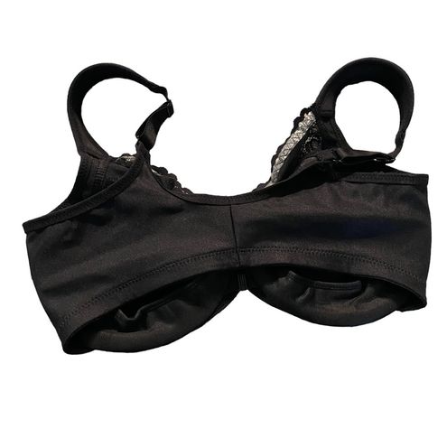 NWOT Glamorise Front Snap Bra Size 36DD Black Lace - $18 - From Brianna