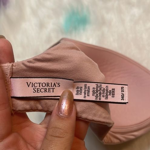 Victoria's Secret Body By Victoria Wireless Beige Padded Bra Size 34D - $18  - From Tara