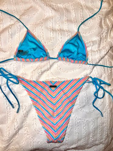 Triangl Vinca Sherbet Stripe Bikini