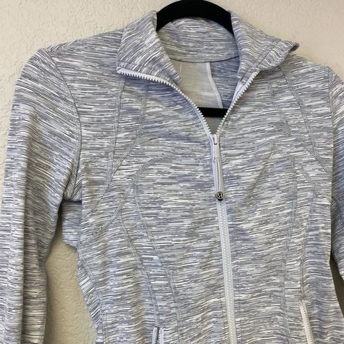 Lululemon Sz 4 Define Luon Wee Are From Space Nimbus Battleship Full Zip  Jacket