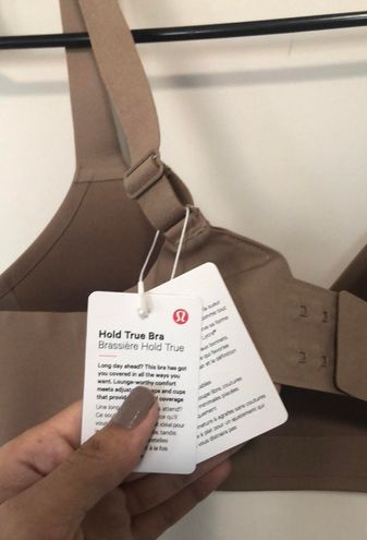 Lululemon Hold True Bra 34C Tan Size M - $39 (50% Off Retail) New