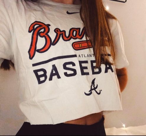 Braves Crop Top White - $20 (42% Off Retail) - From SarahBeth