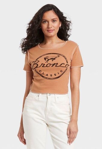 Bronco Crop Tee