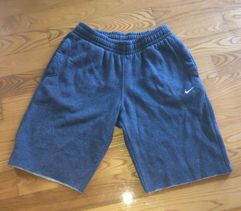 nike grey sweatshorts