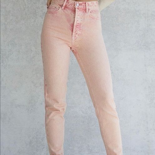 PacSun Eco Peach Acid Wash Ultra High Waisted Pink Size 29 - $33