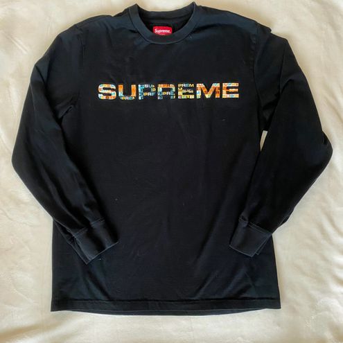 SUPREME META LOGO L/S TOP