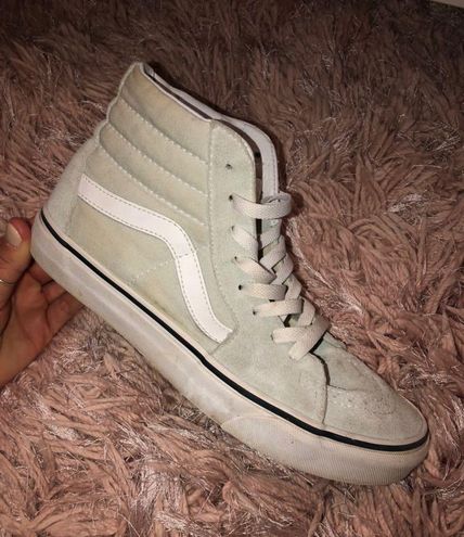mint high top vans
