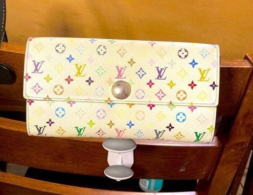 LOUIS VUITTON Monogram Multicolor Portefeuille Sarah Wallet