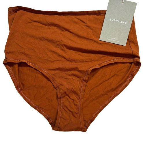 Everlane Cotton High Rise Hipster Small Honey New Orange - $14 New