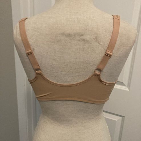 NWT Felina paramour angie Front Close Minimizer Bra beige Sz 36