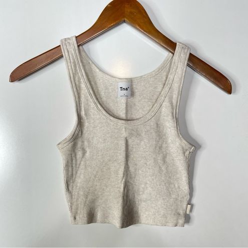 Tna RIBBED CROPPED TANK