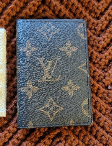 Louis Vuitton Authentic Pocket Wallet Brown - $375 (16% Off Retail) - From  Maddie