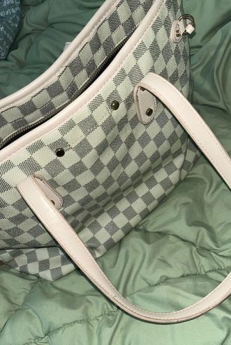 Daisy Rose, Bags, Daisy Rose Checkered Tote Bag And Wristlet