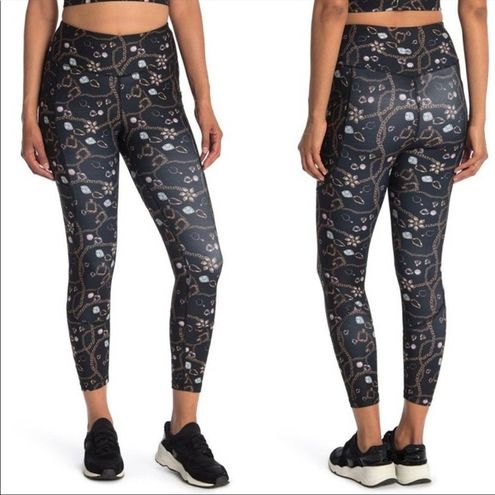 X By Gottex NWT Core High Waist Side Pocket Leggings, Chains print, Size S  - $37 New With Tags - From Supattra